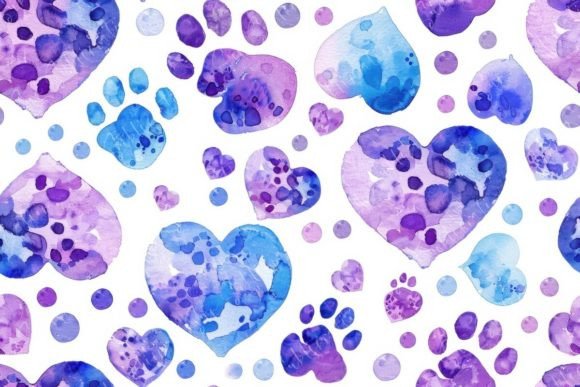 Embracing the Charm of Watercolor Pet S Seamless Pattern