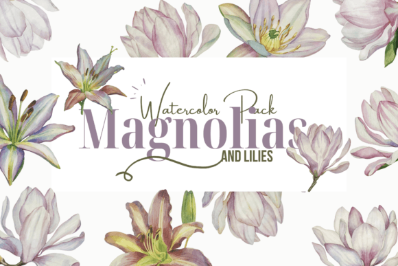 Lilies and Magnolias Watercolor Clipart: A Practical Guide for Creatives