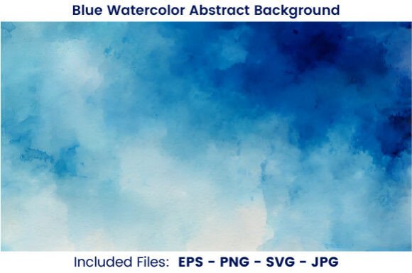 Watercolor Blue Abstract Background: A Designer's Guide