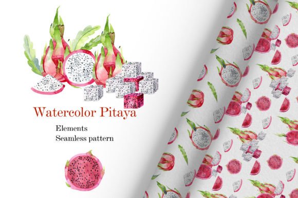 Watercolor Pitaya: A Display Font with Hand-Painted Soul