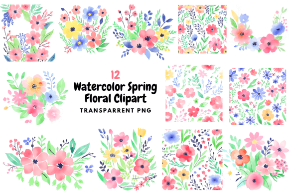 Watercolor Spring Floral Clipart: A Designer's Guide